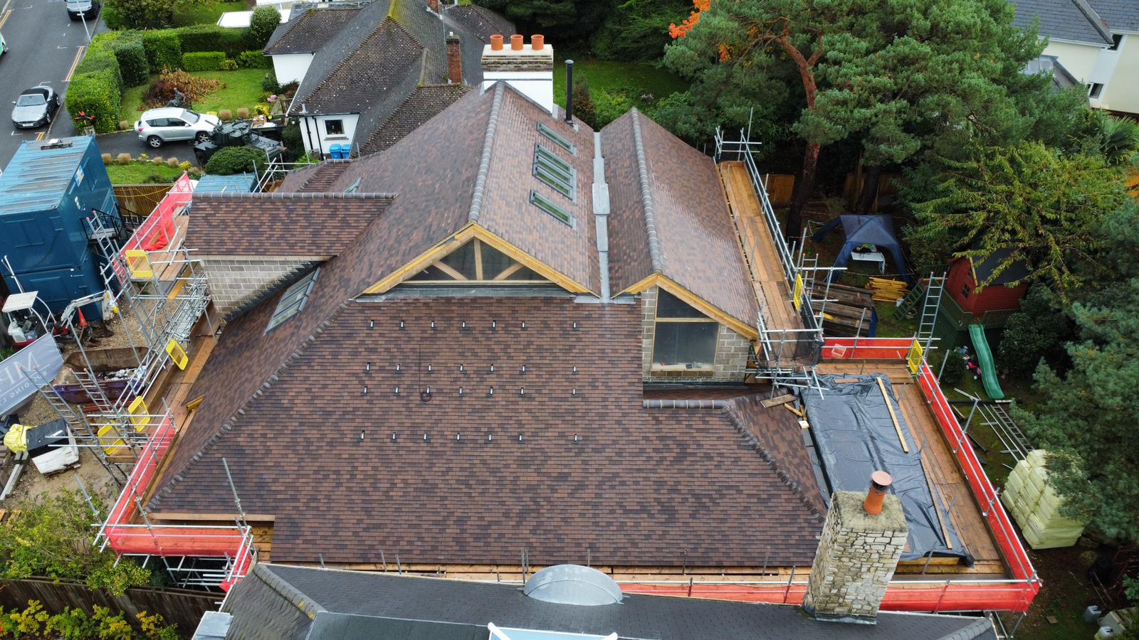 tiled roof